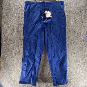 Vintage Woolrich Pants Adult XXL 2XL Royal Blue Track Pant Athletic Running Mens